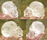 Bergkristall Kristallschädel energetisiert 130 g