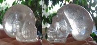 Bergkristallschädel 240 g Heilung