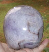 amethyst crystal skull activated quartz, 1,3 kg