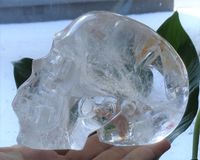 Bergkristall Kristallschädel ca. 765 g