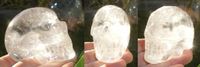 Bergkristall Kristallschädel Brasilien energetisiert 510 g