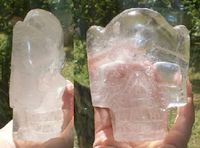 Bergkristallschädel 500 g