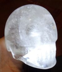 Bergkristallschädel Brasilien 780 g