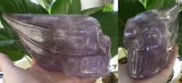 Amethyst Traveller Kristallschädel 1,5 kg