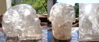 Rauchquarz Kristallschädel 10 kg groß